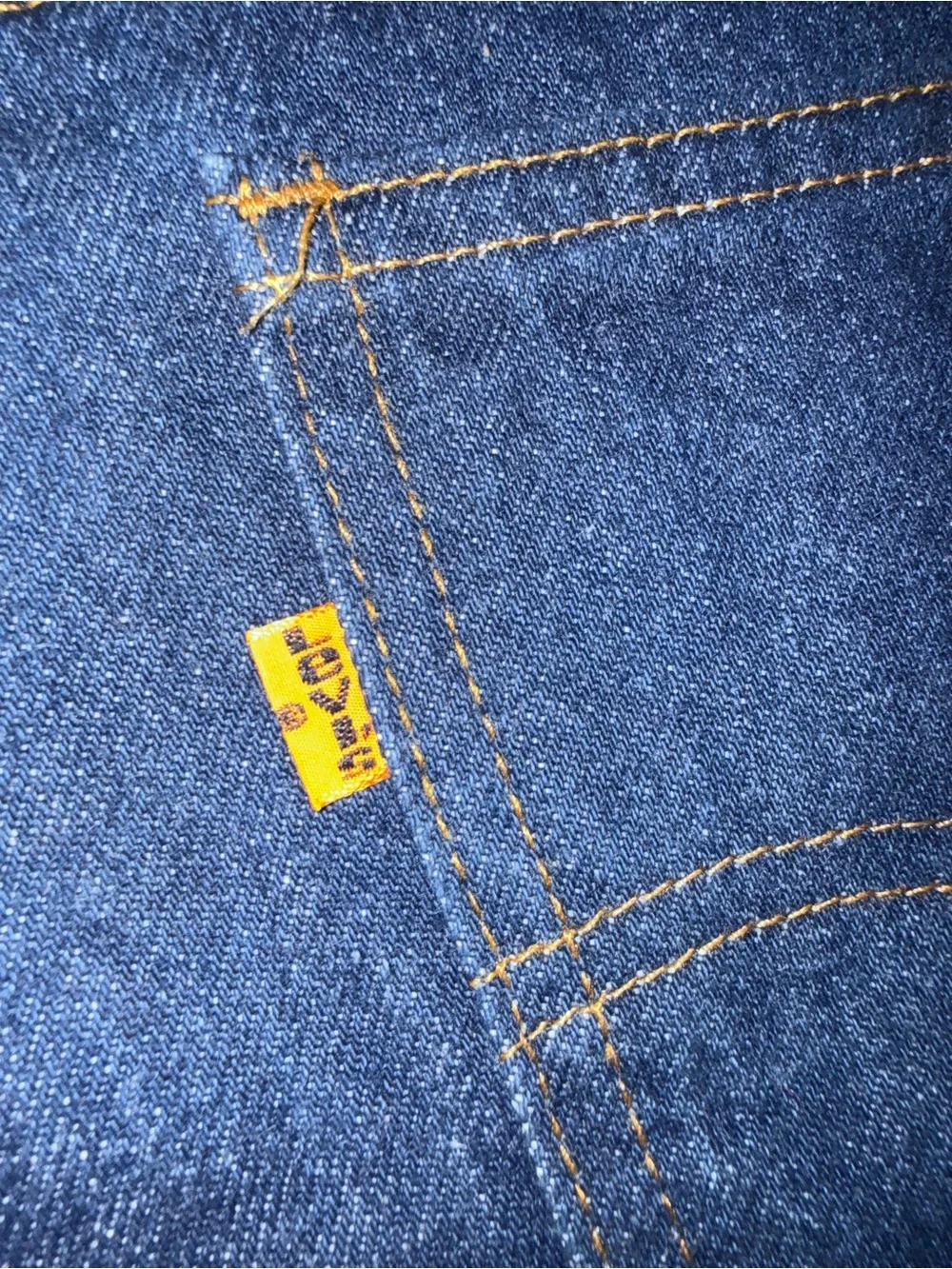 Orange Tag Levi’s Jeans